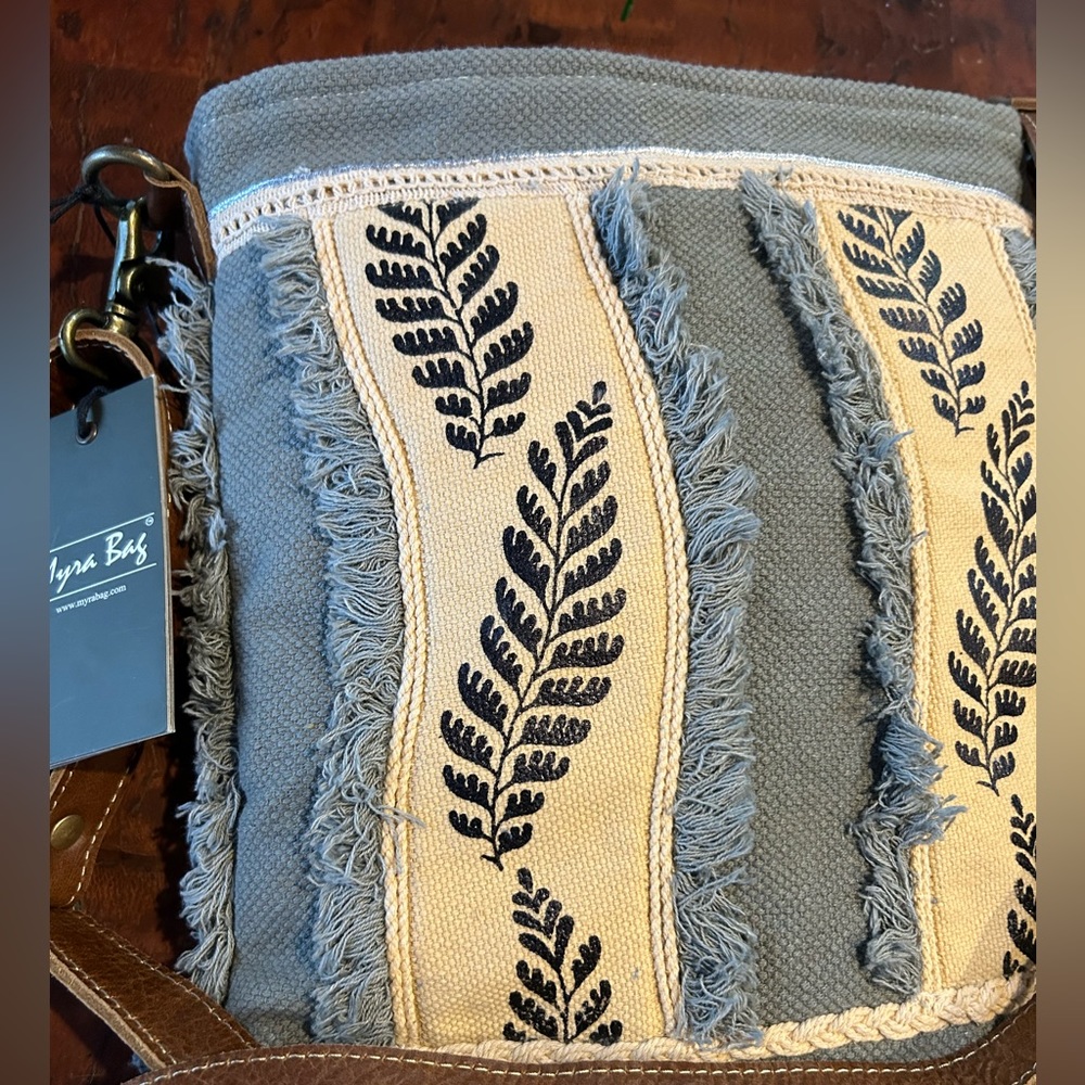 Myra Crossbody purse NWT
12" h x 12"
Strap, 44"adjustable/detachable
